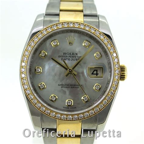 rolex datejust quadrante madreperla ghiera oro|rolex datejust marca.